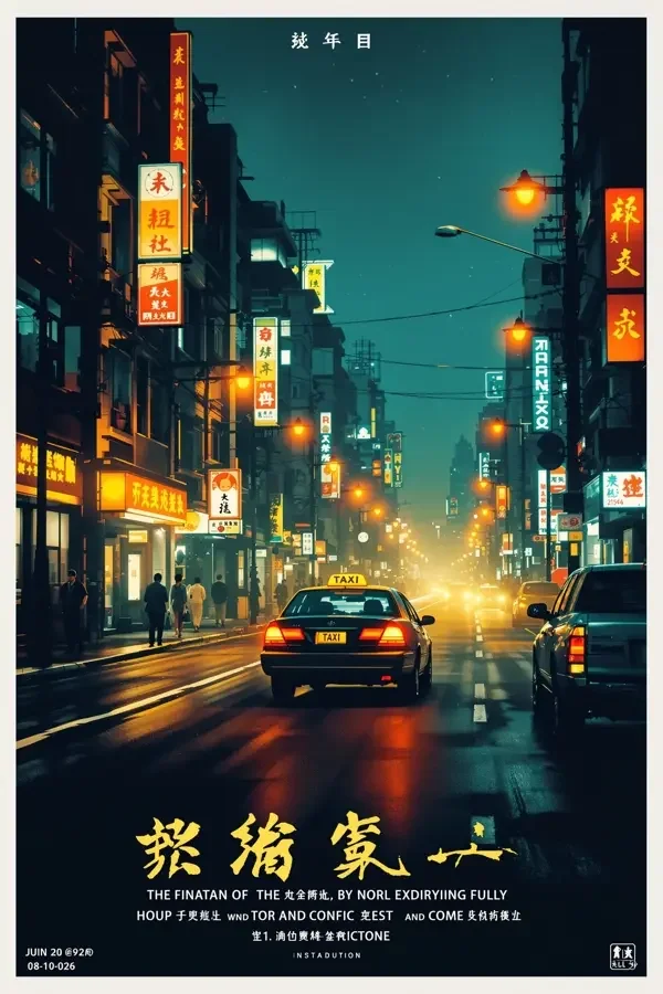 都市夜航 海报
